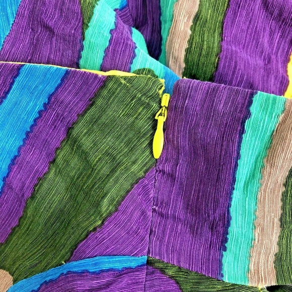 TIBI size 0 Silk Blend Geometric Tube Top Lined - Picture 5 of 7